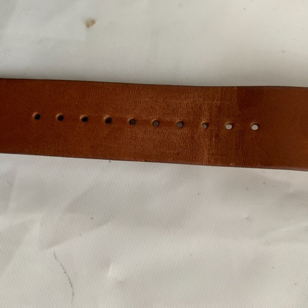 Men's Skagen Ancher Chronograph Brown Leather Strap Watch SKW6418 ⭐️ - Picture 7 of 14